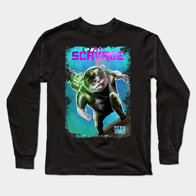 scavage Long Sleeve T-Shirt by carrillo_art_studios